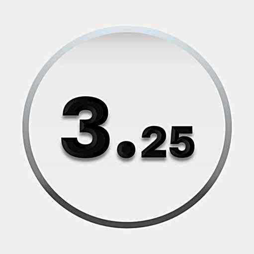 3.25 mm