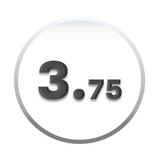 3.75 mm