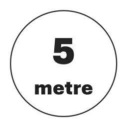 5 metre