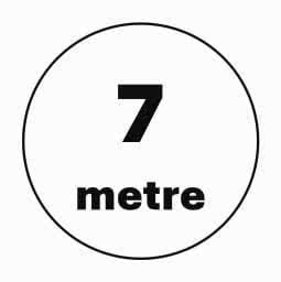 7 metre