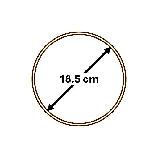 18.5 cm