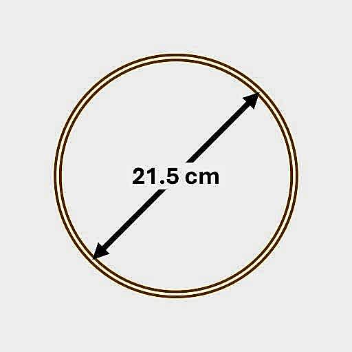 21.5 cm