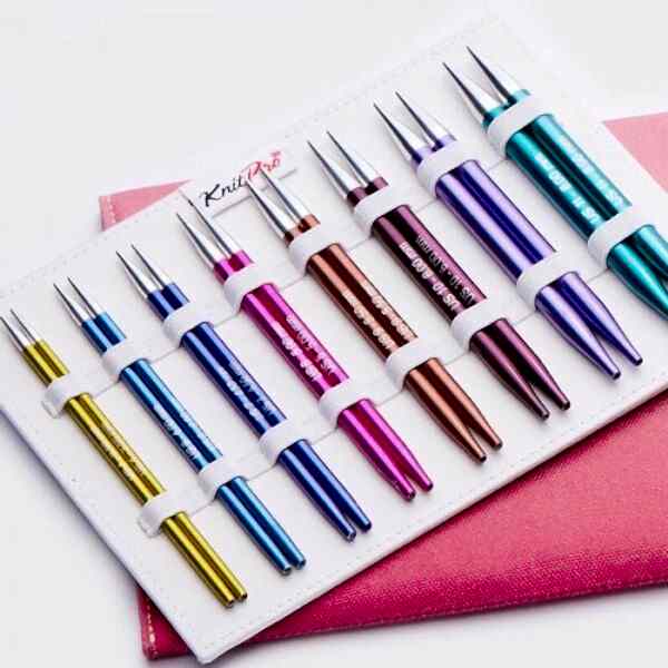 KNITPRO ZING DELUXE 13cm UCU DEĞİŞTİRİLEBİLİR MİSİNALI ŞİŞ SETİ