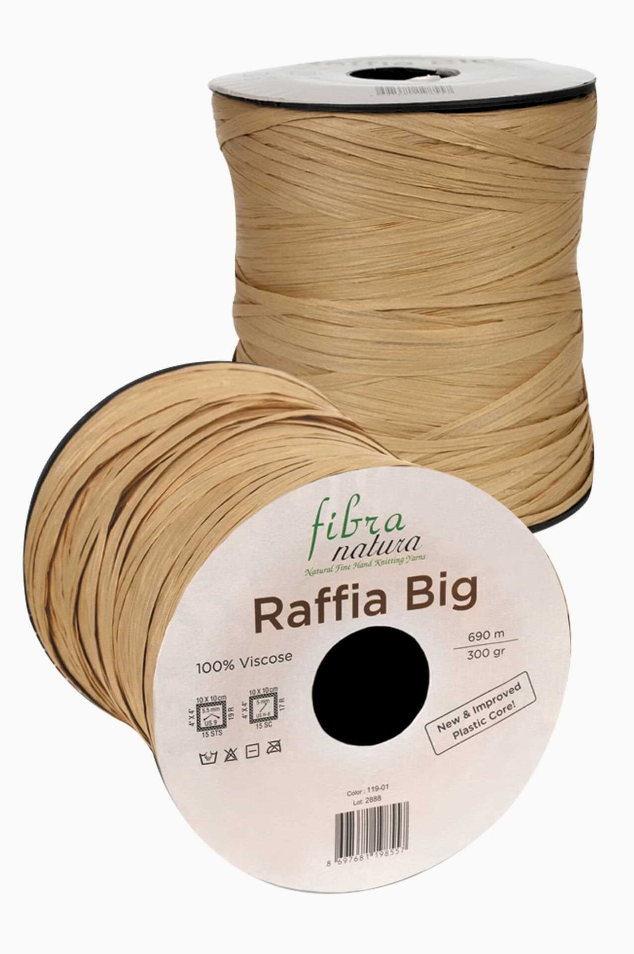 FIBRA NATURA RAFFIA BIG (HİMALAYA RAFYA)