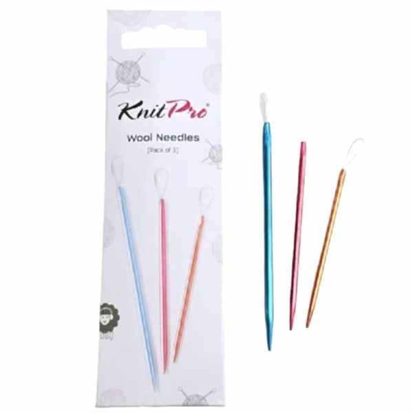 KnitPro Wool Needles - Yün İğnesi (3'lü)