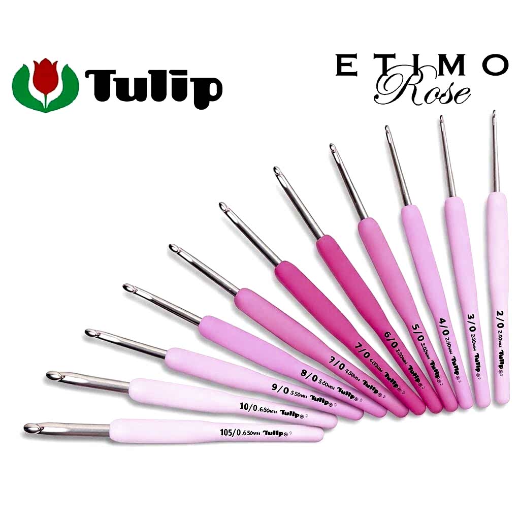 TULIP ETIMO ROSE SİLİKON SAPLI ÖRGÜ TIĞI