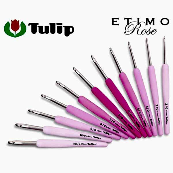 TULIP ETIMO ROSE SİLİKON SAPLI ÖRGÜ TIĞI