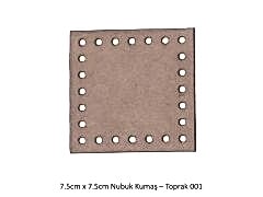 7.5X7.5 NUBUK KUMAŞ 001-TOPRAK