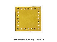 7.5X7.5 NUBUK KUMAŞ 003-HARDAL