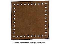 10X10 NUBUK KUMAŞ 004-KAHVE