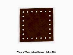 7.5X7.5 NUBUK KUMAŞ 004-KAHVE