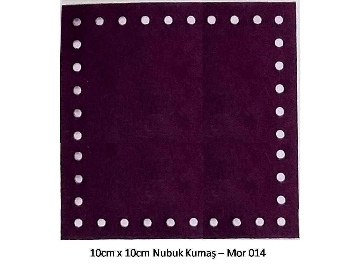 10X10 NUBUK KUMAŞ 014-MOR