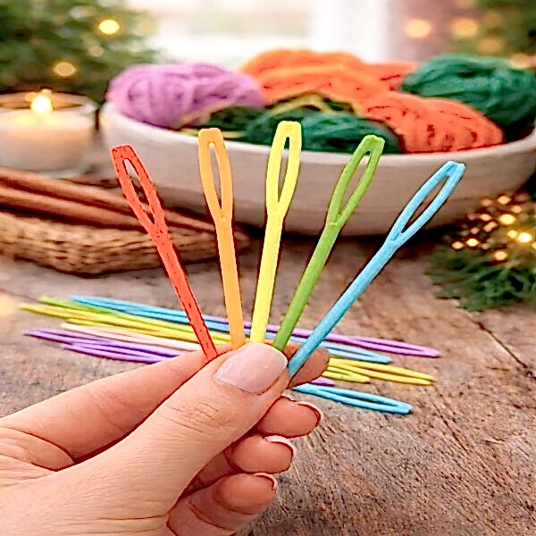 Plastik Yün İğnesi
