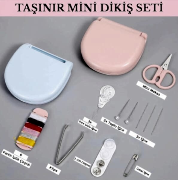 Taşınır Mini Dikiş Seti