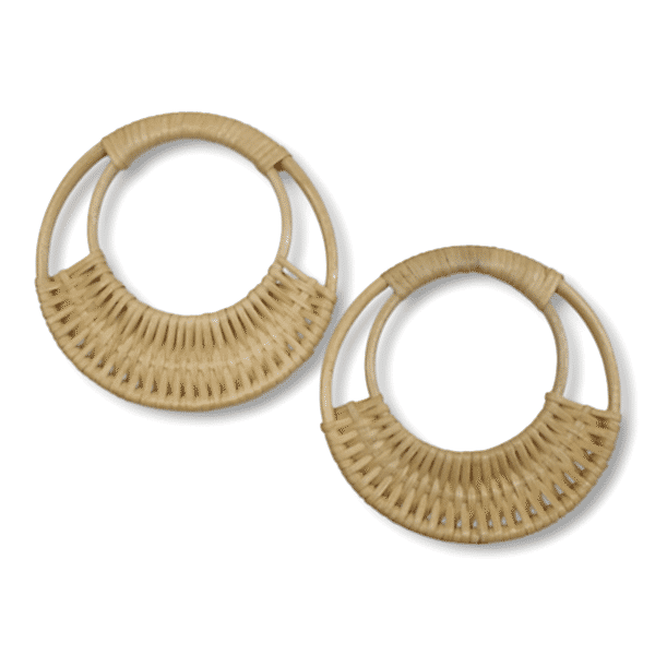 Bambu Rattan Çanta Sapı-1 (16 cm)