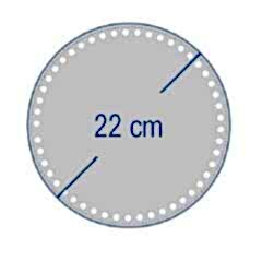 YUVARLAK ÇANTA TABANI 22cm