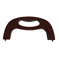 AHŞAP BURS-02 [25cm KOYU KAHVERENGİ]