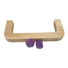 AHŞAP BURS-07 [20cm NATUREL-MOR]